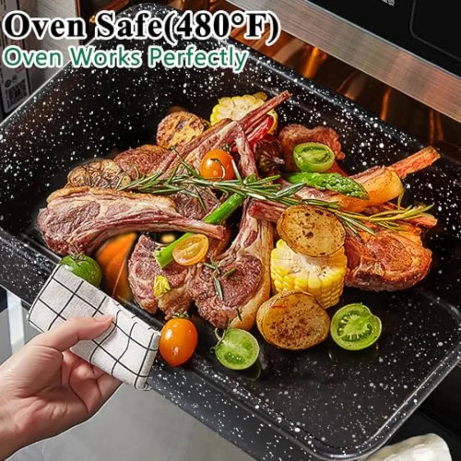 20pcs Pots and Pans Set Non Stick Kitchen Ohberri