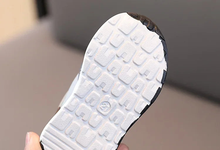 Boys and Girls Fashion Casual Sneakers Kid's Trend Chic Running Shoes Basketball Shoes Children Flat Baby Toddler Outdoor Shoes Ohberri