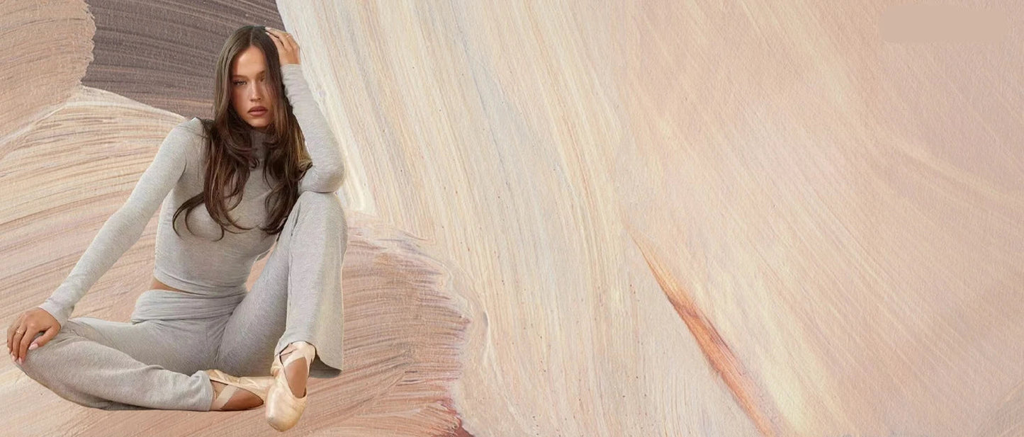 Women's two-piece sports leisure yoga set Ohberri