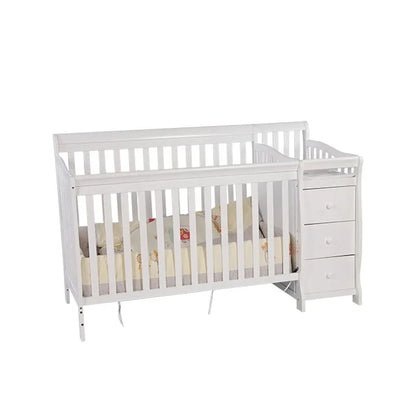 High-Quality Height Adjustable Baby Crib Bed - Ohberri