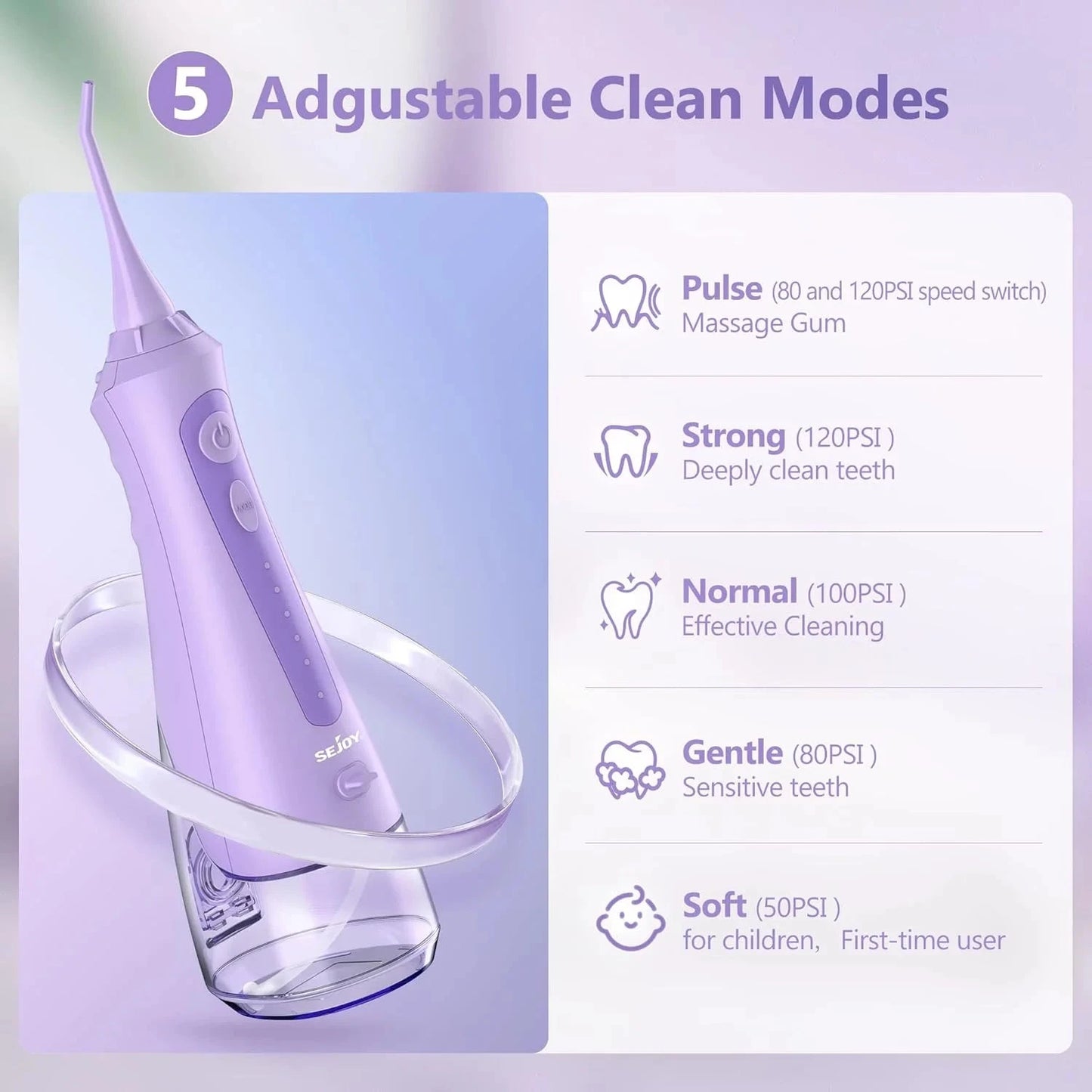 Water Flossers for Teeth Dental Oral Irrigator Ohberri