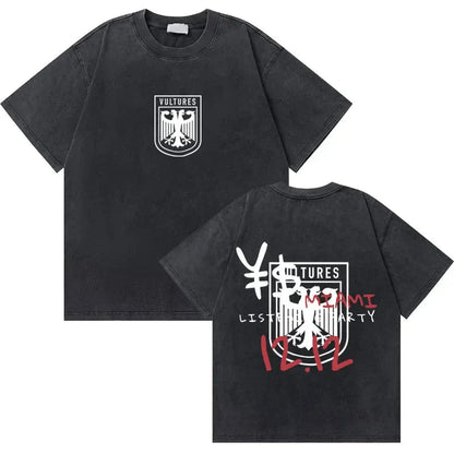 Washed Vintage Graphic T-Shirt Ohberri