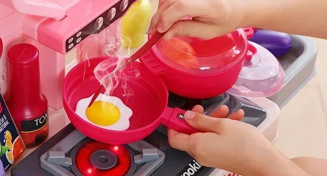 Kids Kitchen Playset and Kitchen Accessories Ohberri