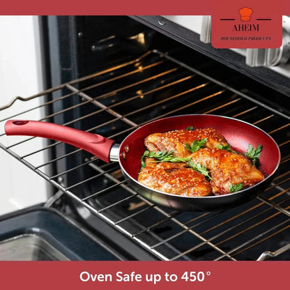 20-Piece Granitestone Pro Hard Anodized Cookware and Bakeware Set with Diamond Nonstick Coating Ohberri