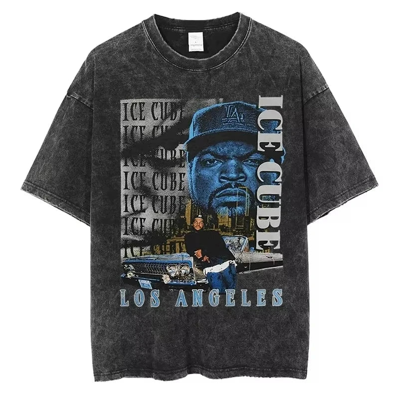 Rapper Ice Cube T-shirt 90s Hip Hop Ohberri