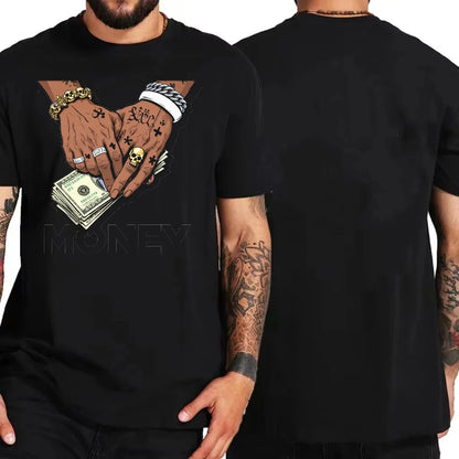 round neck cotton short sleeved T-shirt Ohberri