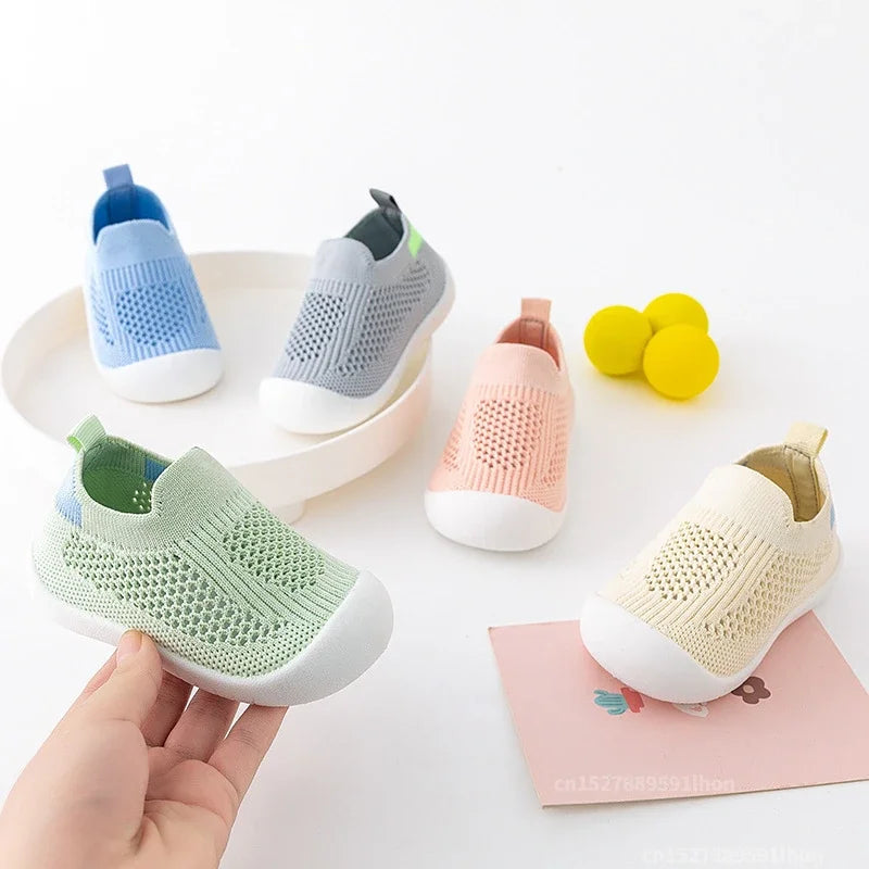 Breathable Knitted Kid Casual Shoes Ohberri