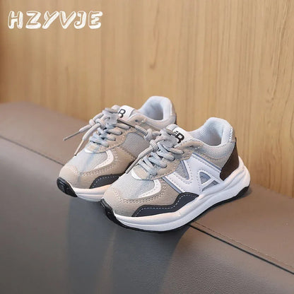 Boys and Girls Fashion Casual Sneakers Kid's Trend Chic Running Shoes Basketball Shoes Children Flat Baby Toddler Outdoor Shoes Ohberri