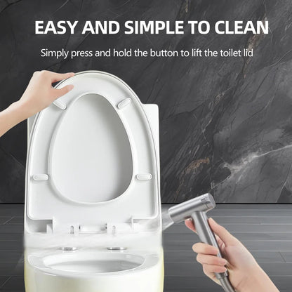1.28 GPF Single-flush One Piece Toilet, Water-Saving Elongated Ohberri