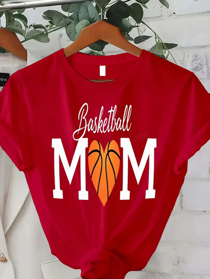 Basketball Mom T-Shirt Ohberri