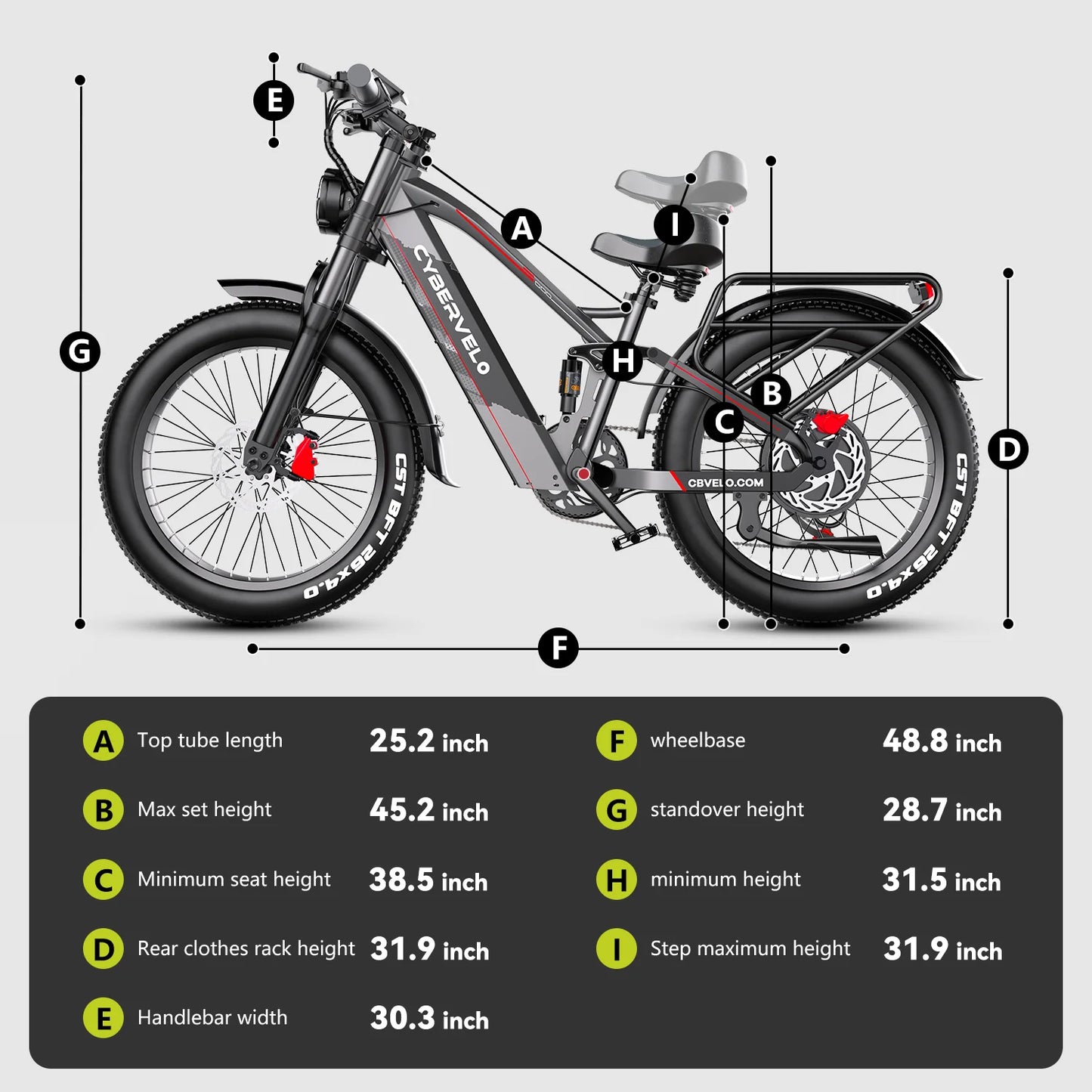 High speed electric ebike for adults, 52V ebike,40AH battery ,full suspension bicycle,hydraulic ebike,fat tyre 26inch 3000W - Ohberri