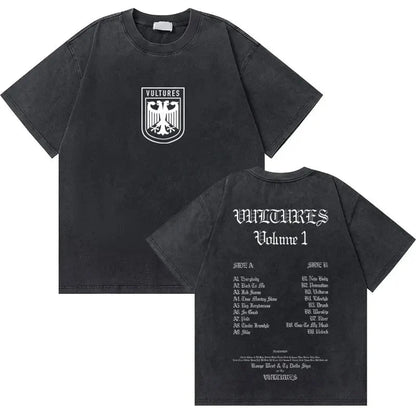 Washed Vintage Graphic T-Shirt Ohberri