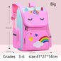 Kid Backpack for Girl Unicorn Children Rainbow Eyes School Bag Ohberri