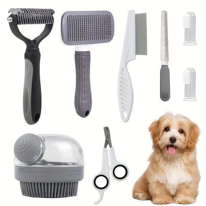 8pcs/set Dog Grooming Kit Ohberri