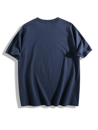 I'm Retired Print Casual Round Neck Short Sleeved T-shirt Ohberri