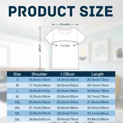 Women's Crew Neck Vintage Printed Casual T-Shirt Ohberri