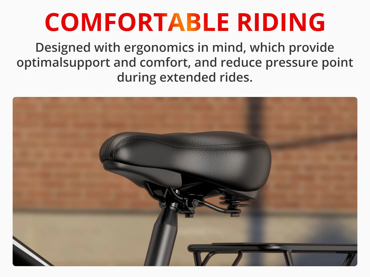 Peak 1500W 48V 15AH 26" Fat Tire Mountain Bike 31mph  Electric Dirt Bike - Ohberri