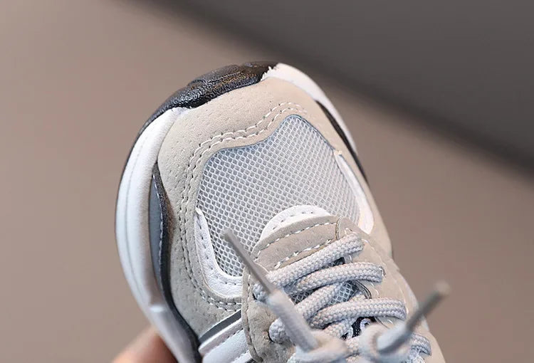 Boys and Girls Fashion Casual Sneakers Kid's Trend Chic Running Shoes Basketball Shoes Children Flat Baby Toddler Outdoor Shoes Ohberri