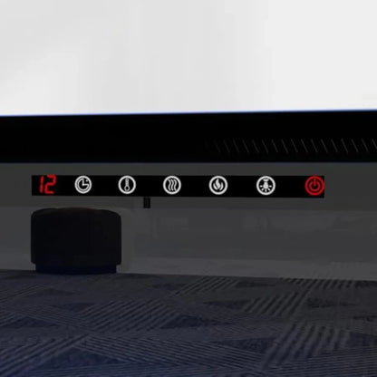 Fireplace TV Stand for TVs up to 70 with 7Color Lights with 12Color Flame 2Level Heating Ohberri