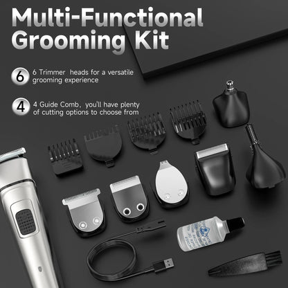 Electric Hair Clippers Shaver For Men's 5 In 1 Professional Ohberri