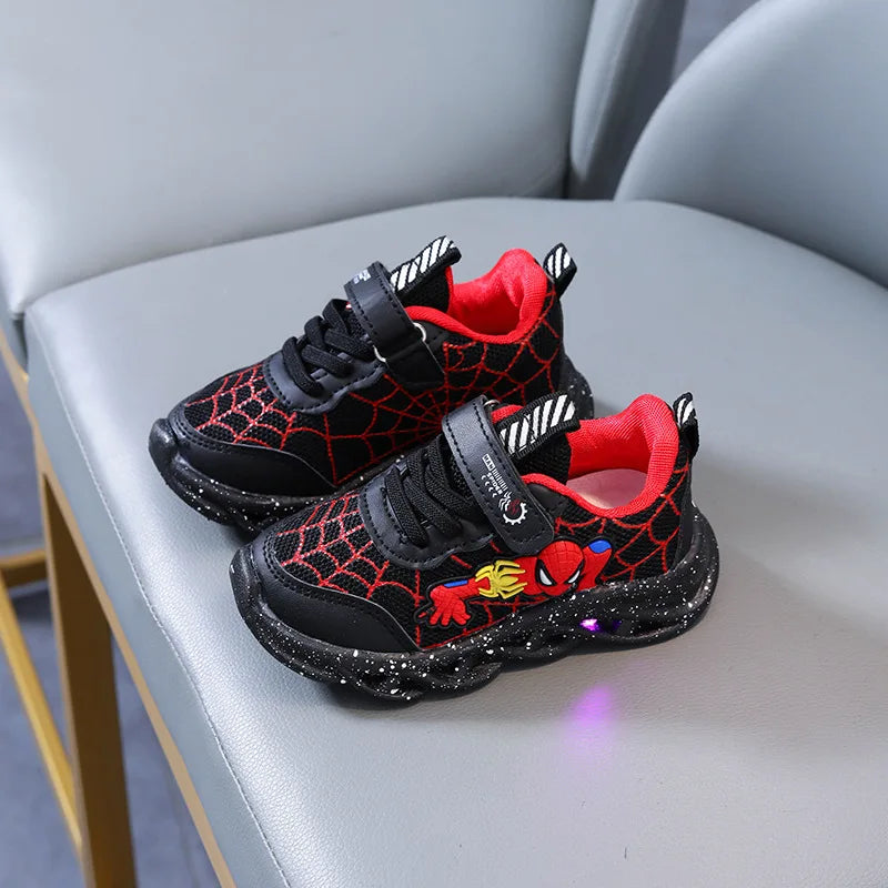 LED Casual Sneakers - Spiderman Ohberri