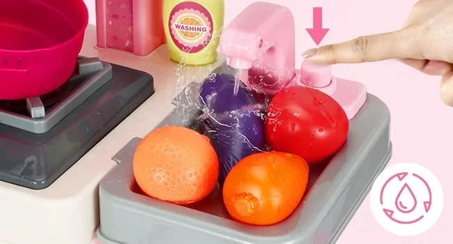 Kids Kitchen Playset and Kitchen Accessories Ohberri