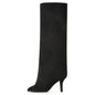 Women's Suede Knee High Boots Ohberri