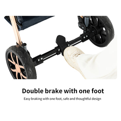 3 in 1 Baby Stroller - Ohberri