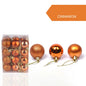 24Pcs Christmas Ball Christmas Tree Decoration Ornaments Ohberri