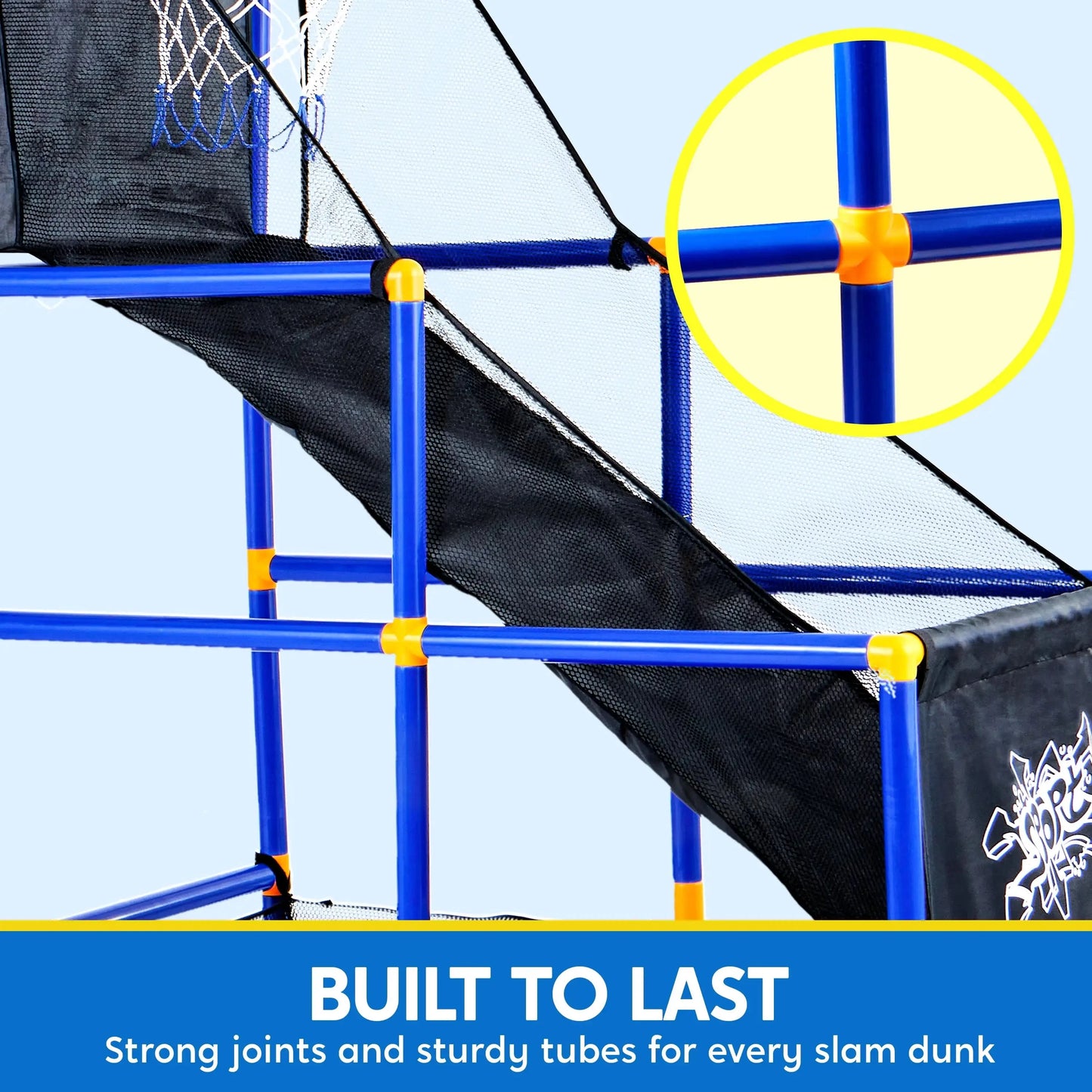 LED Scoring Arcade Basketball Game with 4 Balls Adjustable Height 44"-55"Basketball Stand Ohberri