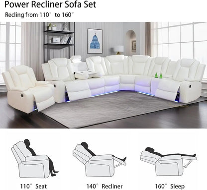 Reclining Sectional Sofa - Ohberri