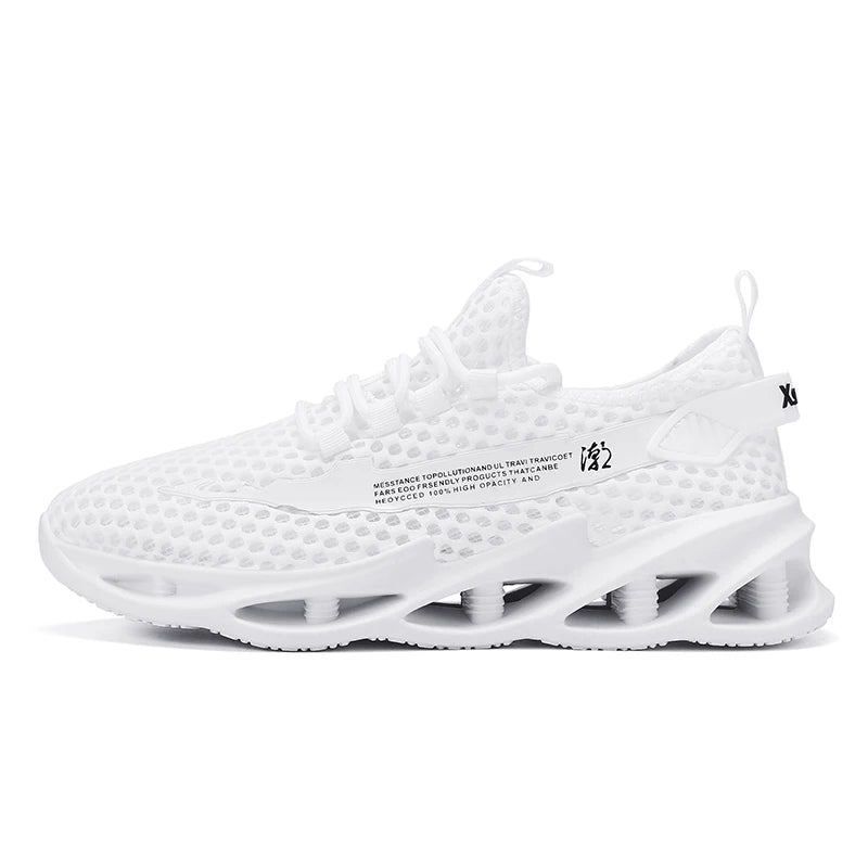 Men Breathable Mesh Hollow Tennis Shoes Ohberri