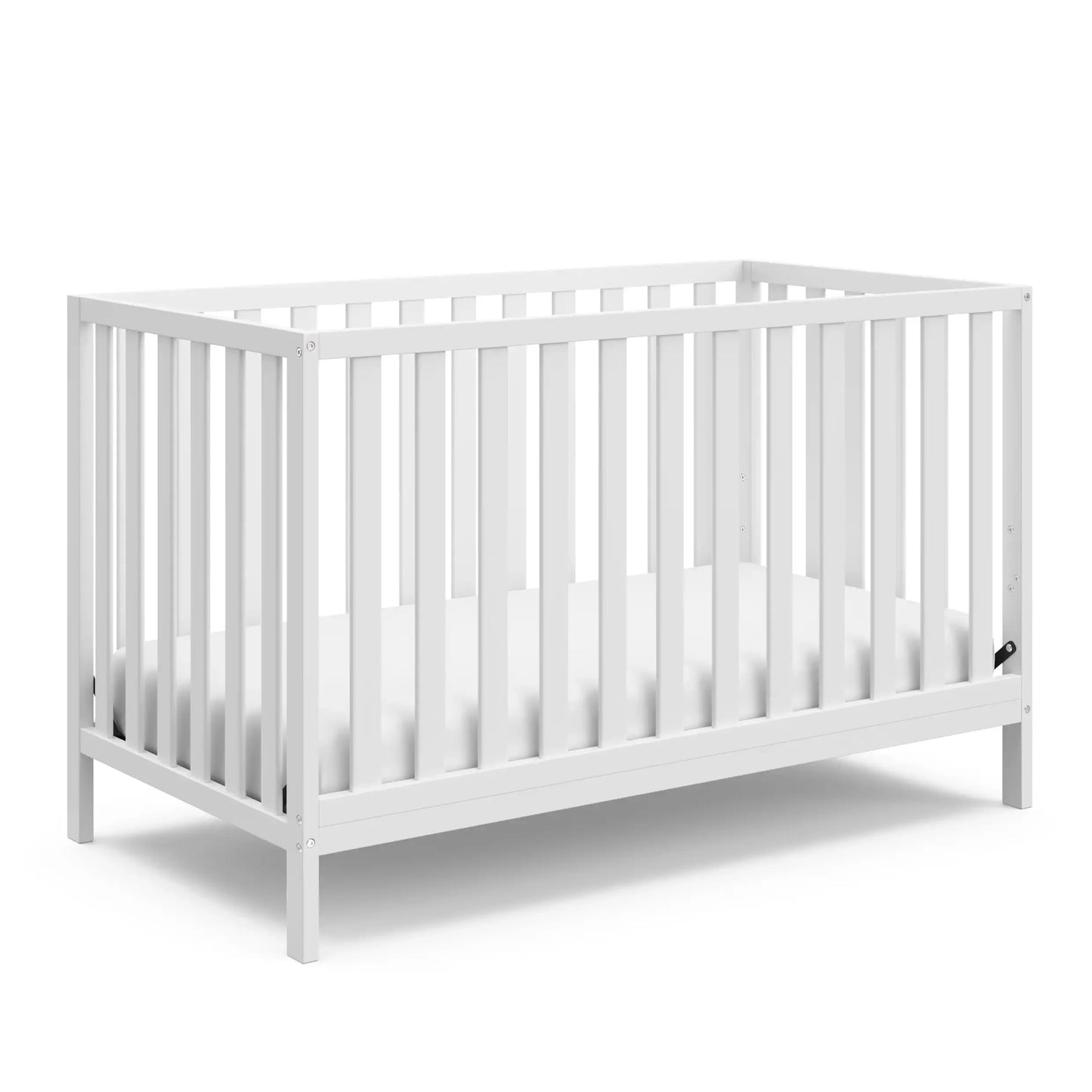 Modern 4-in-1 Convertible Baby Crib, Transitional crib with Adjustable Mattress Height - Ohberri
