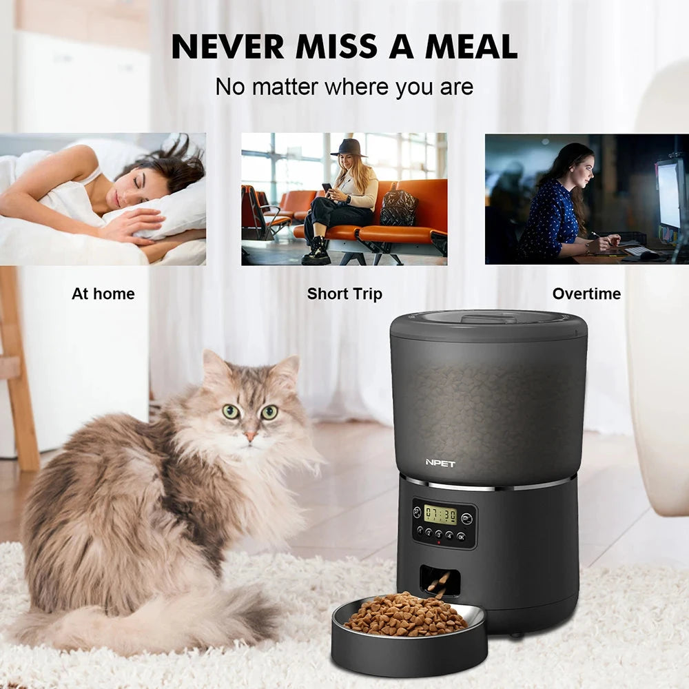 4L Automatic smart pet feeder Ohberri