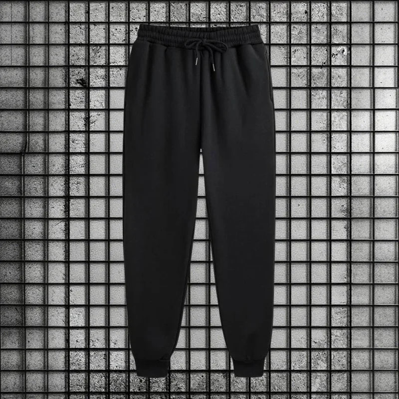 Men's Sportswear Solid Color Hoodie + Sweatpants Tracksuit Ohberri