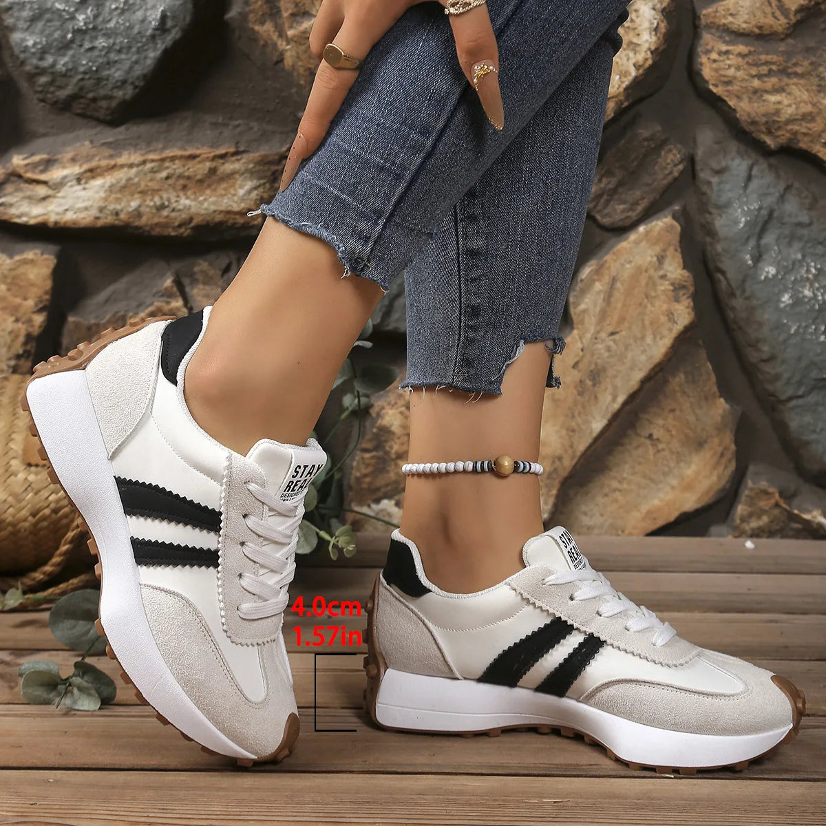 Chunky Casual Sneakers Lightweight Ohberri
