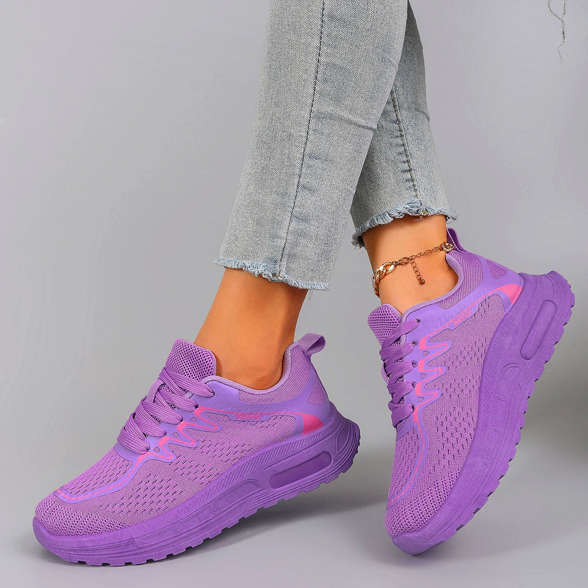 Women's breathable mesh casual sneakers Ohberri