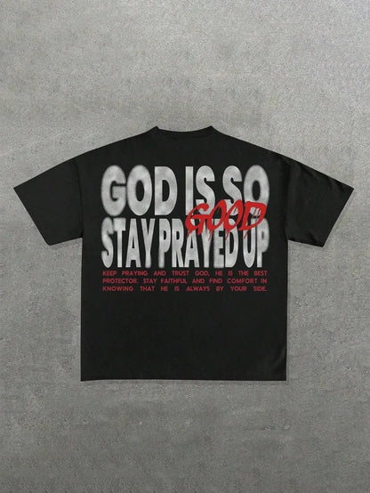 Crew Neck Short Sleeve Casual T-Shirt Ohberri