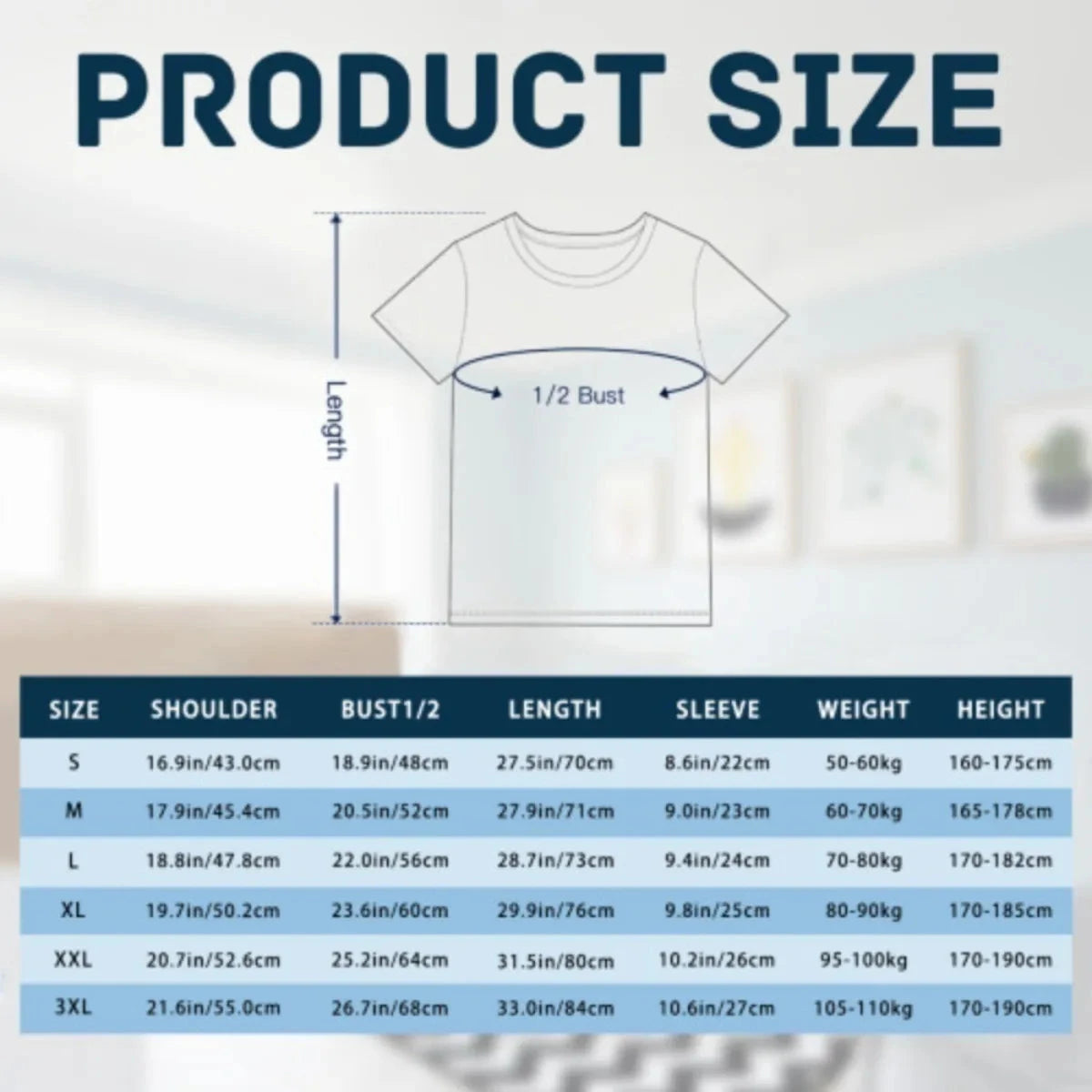 Christian T-shirt Round Neck Casual with Inspiring "Praise The Lord" Ohberri