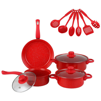 13-Piece Luxury Non-Stick Cookware Set Ohberri