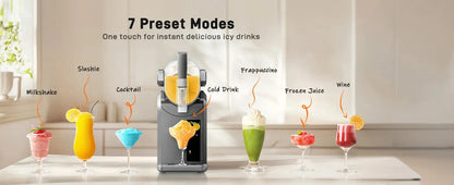 7 in 1 Professional Home Slushie Machine No Ice Needed Rapid Chill Technology Ohberri