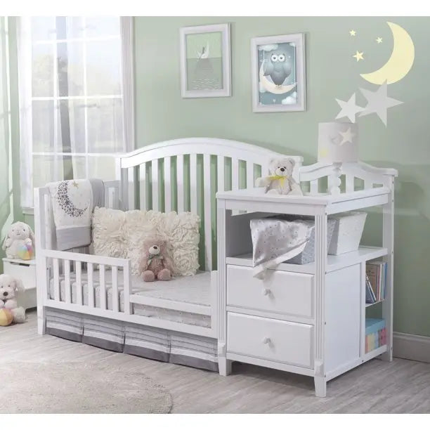 Baby Crib Wood | Wooden Crib | Nursery Furniture - TinyDreams Ohberri