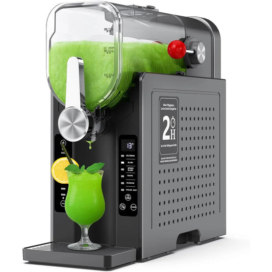 Slushy Machine for Home 70oz Slushie Machine No Ice Needed with 6 Preset Programs- Self-Cleaning Ohberri
