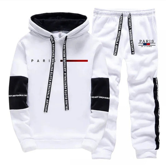 Mens Tracksuit Print Casual Sweatshirts Sportswear Outdoors Sports Jogging Ohberri