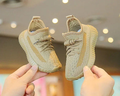 Casual Breathable Soft Bottom Kids Tennis Shoes Ohberri