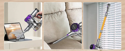 Cordless Vacuum Cleaner 55Mins Running Time with Touchscreen Ohberri
