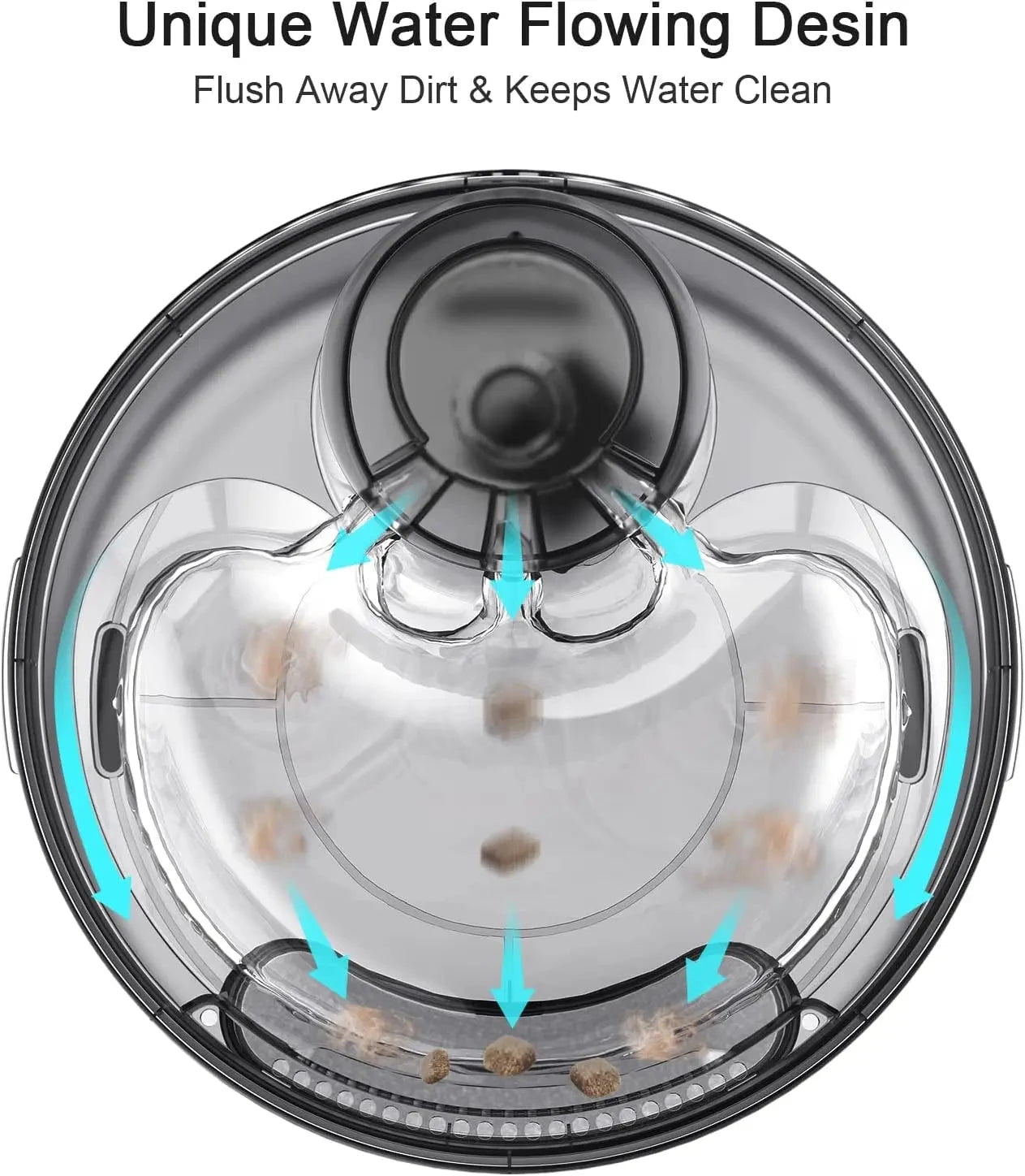 Pet Fountain, 170oz/1.3Gallon/5L Large Automatic Water Dispenser Ohberri