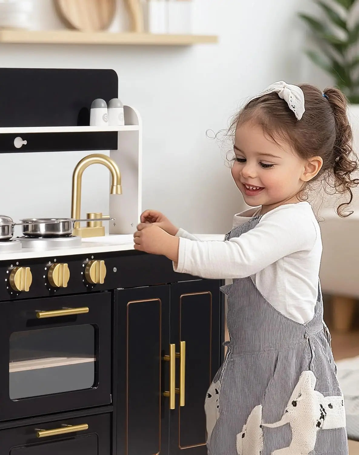 Play Kitchen Wooden with Marble-Style - Ohberri