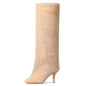 Women's Suede Knee High Boots Ohberri