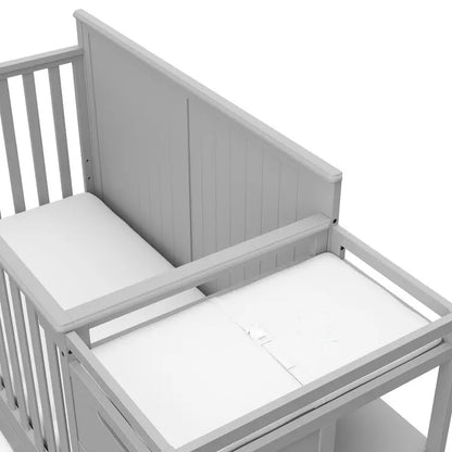 Multi Functional Wooden Bedroom Modern Solid Baby Crib - Ohberri